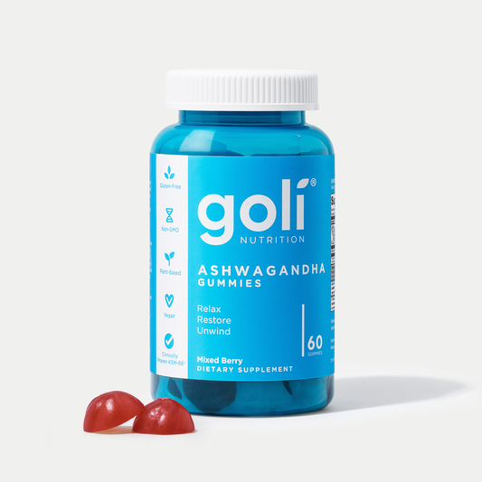 Gummies Ashwagandha & Vitamine D Essentiels Bio | KSM-66®, Vegan, Zéro Gélatine & Sans Gluten (Baies Mélangées)
